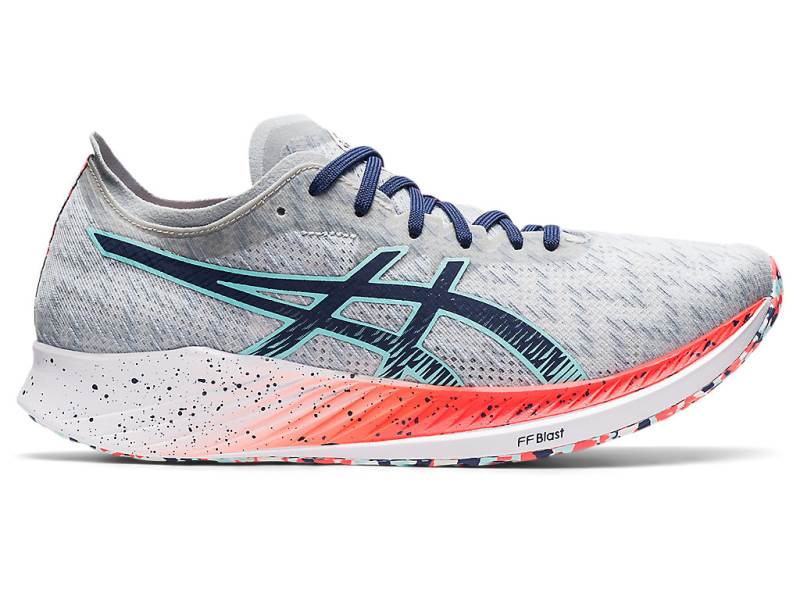 Sapatilhas Running Asics MAGIC SPEED Homem Cinzentas, 6470A178.884